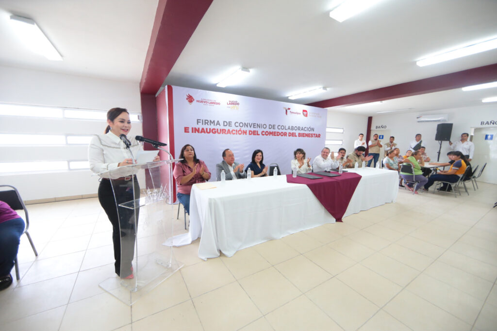 Firman Nuevo Laredo y Tamaulipas convenio de colaboración para brindar seguridad alimentaria a personas vulnerables