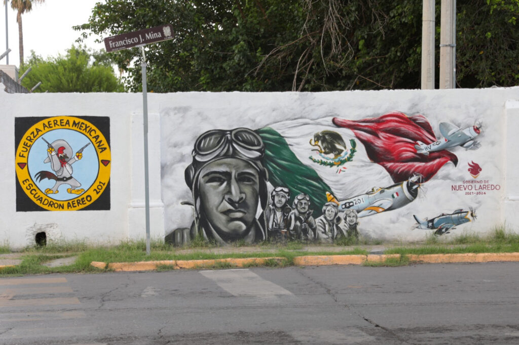 Artistas locales embellecen a Nuevo Laredo con sus murales