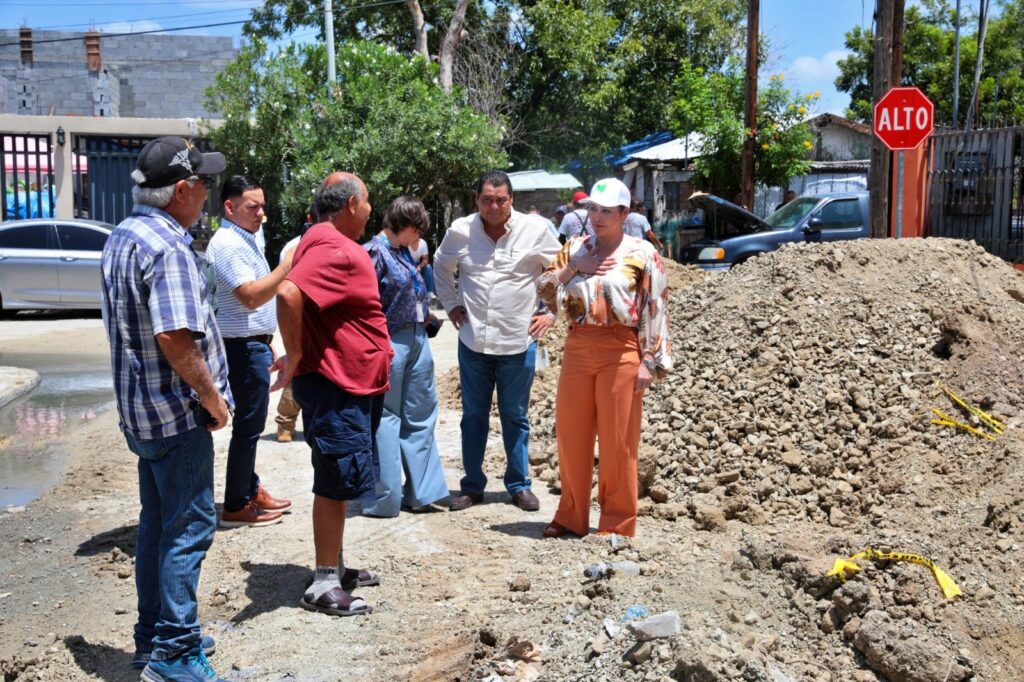 Supervisa alcaldesa Carmen Lilia Canturosas avance de obras