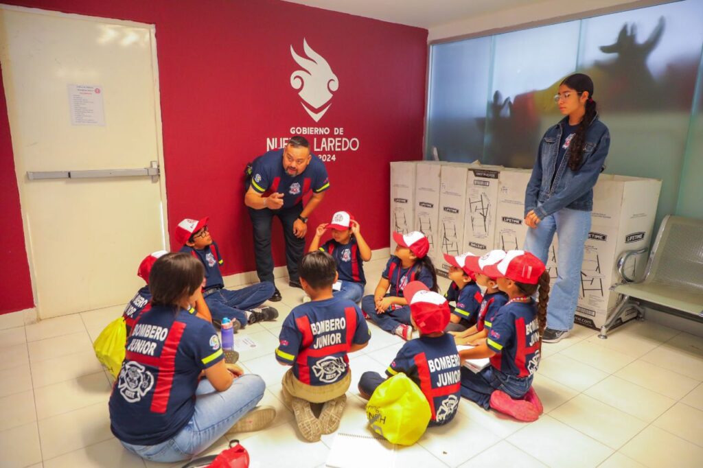 Invita Gobierno de Nuevo Laredo a participar en el campamento “Bombero Kid”; quedan lugares disponibles