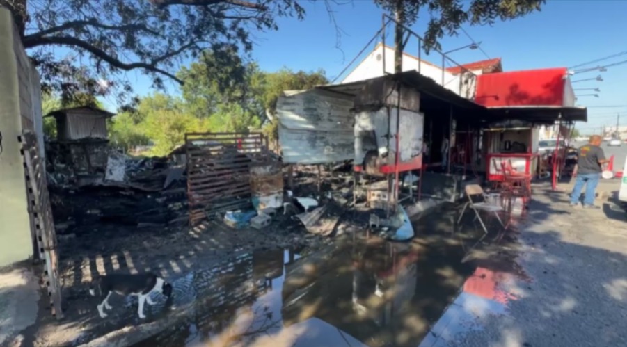 Incendio devasta taquería y vivienda en Reynosa