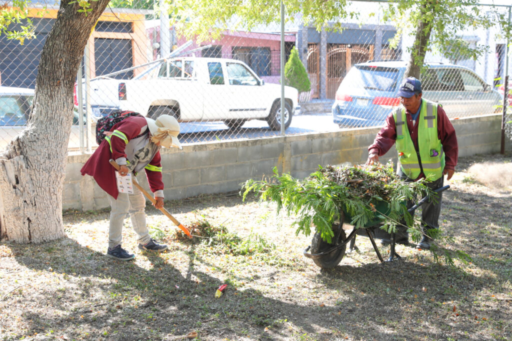 Apoya Gobierno de Nuevo Laredo limpieza y mantenimiento de escuelas públicas 