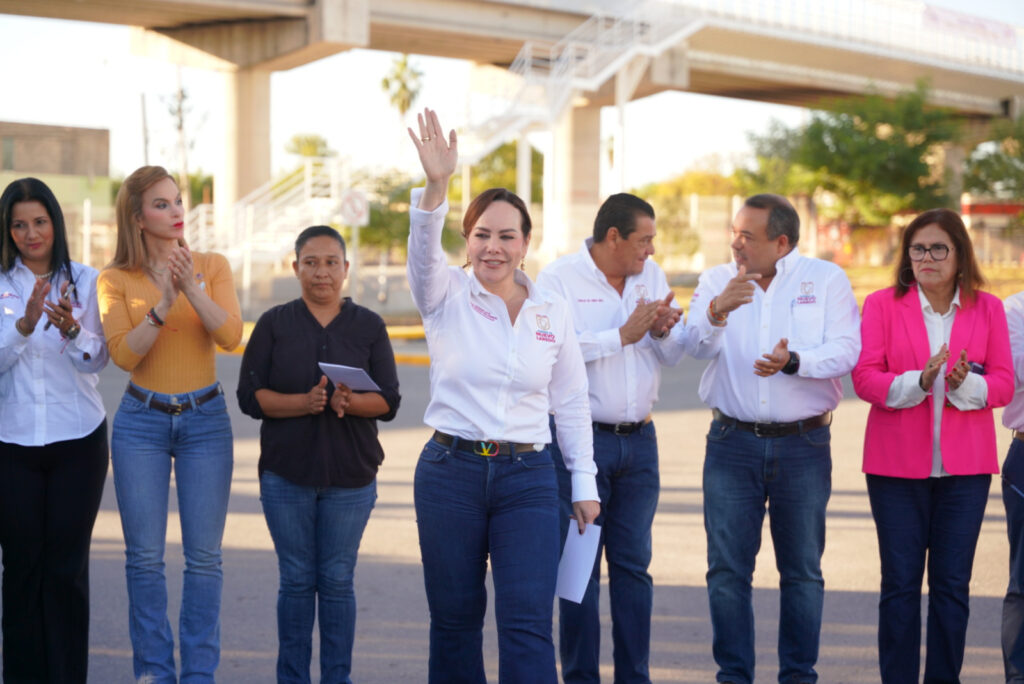 Inaugura alcaldesa Carmen Lilia Canturosas puente peatonal y vehicular; Brinda mejor movilidad y seguridad a ciudadanos