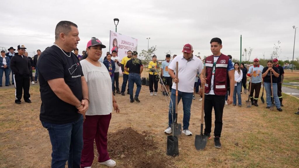 Gobierno de Nuevo Laredo refuerza su compromiso con el medio ambiente con campañas de reforestación permanentes