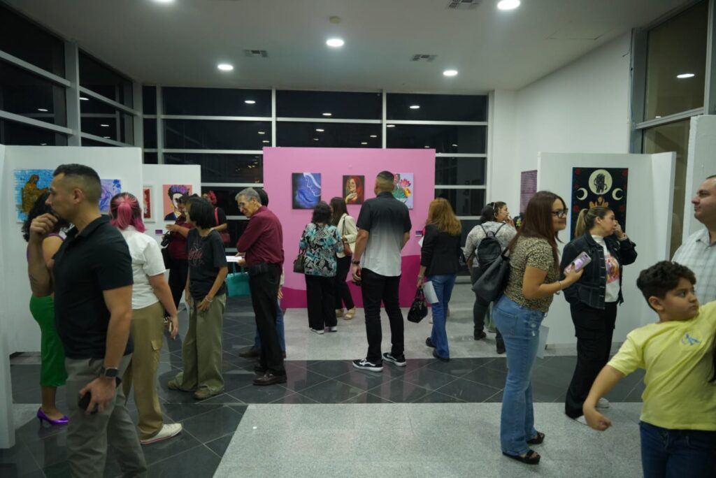 Inauguran exposición artística en Nuevo Laredo en honor al Día Internacional de la Mujer