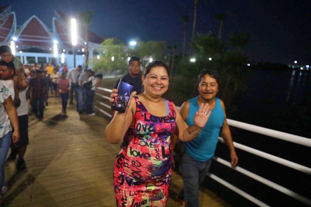Ciudadanos celebran la transformación de El Laguito y reconocen el trabajo del Gobierno de Nuevo Laredo