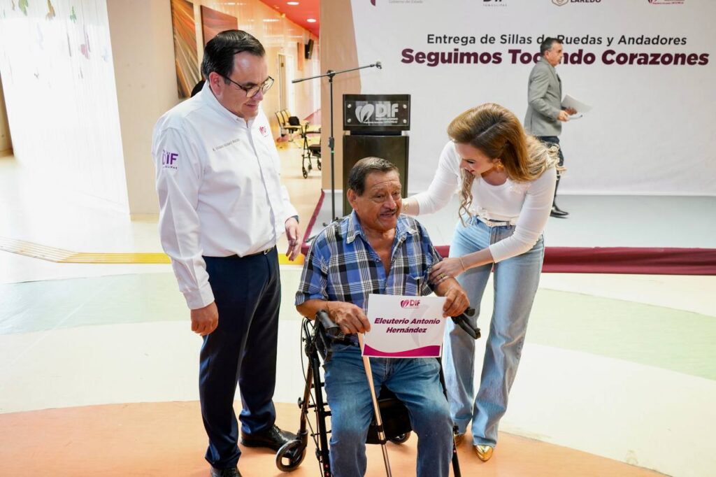 DIF Nuevo Laredo entrega 61 apoyos a personas con discapacidad