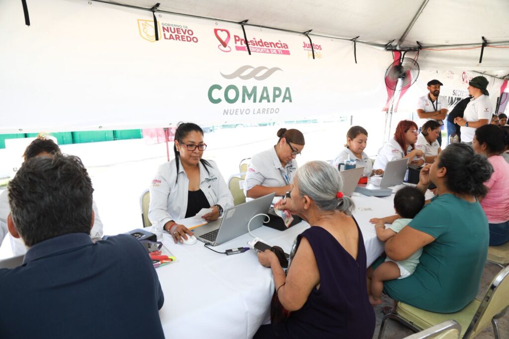 Lleva alcaldesa Carmen Lilia Canturosas servicios del Gobierno Municipal a colonia Nueva Victoria