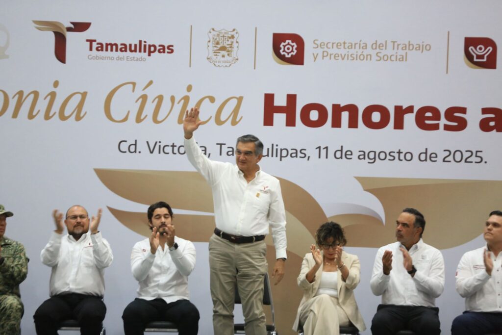 Américo reconoce a deportistas y jóvenes tamaulipecos