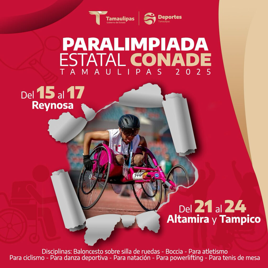 Inician inscripciones a la Paralimpiada Estatal CONADE 2025