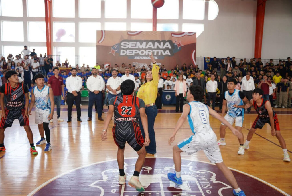 Inicia Semana Deportiva Estudiantil 2025 en Nuevo Laredo