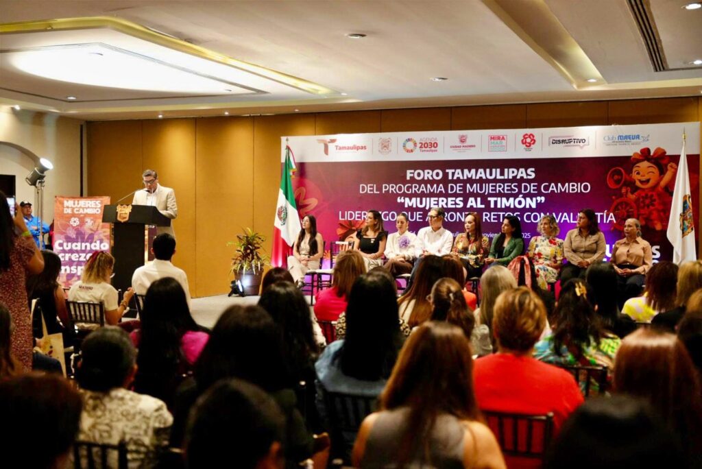 Carmen Lilia Canturosas representa a Nuevo Laredo en el 3er Foro Mujeres de Cambio