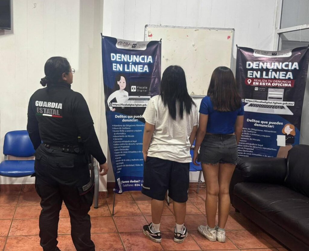 Guardia Estatal ubica a dos adolescentes reportadas como extraviadas en Altamira
