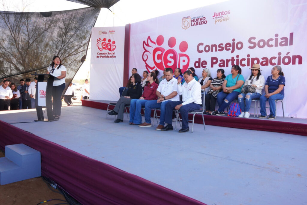 Sur de Nuevo Laredo se suma a Consejos Sociales de Participación