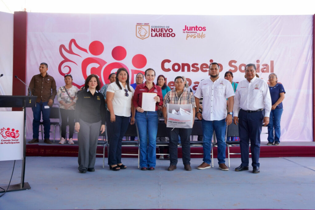 Sur de Nuevo Laredo se suma a Consejos Sociales de Participación
