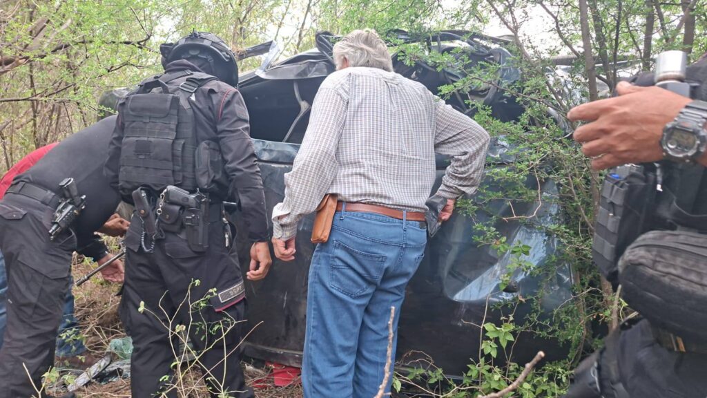 Volcadura en carretera Victoria–Matamoros deja seis lesionados