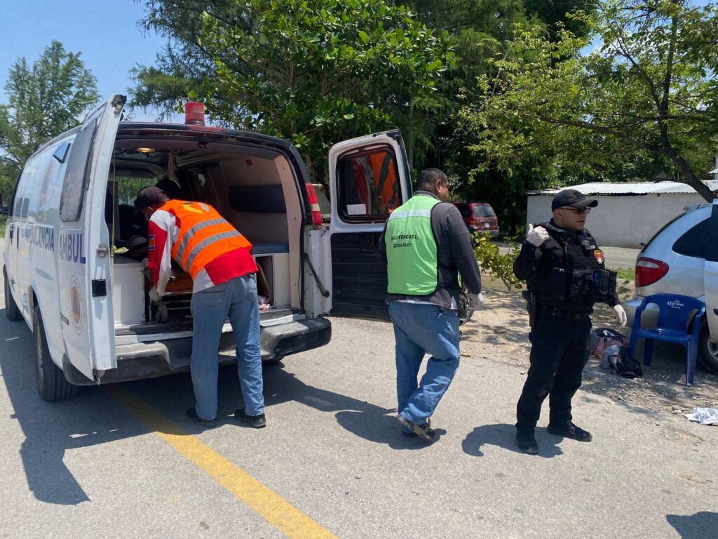 Motociclista resulta herido tras accidente en Xicoténcatl