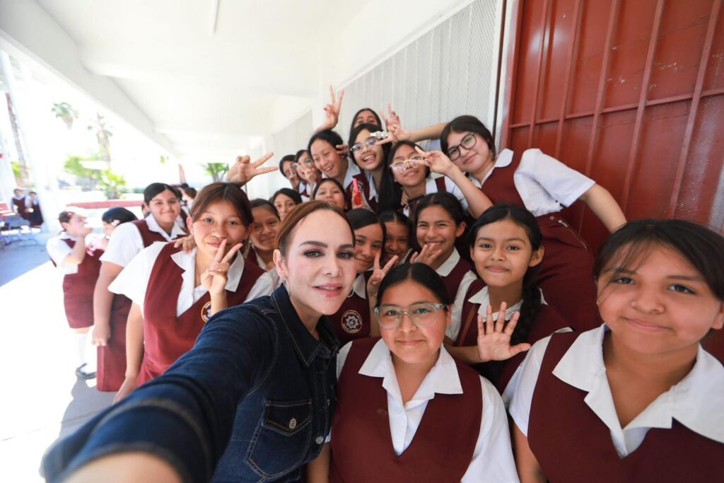 Impulsa alcaldesa Carmen Lilia Canturosas infraestructura educativa en preescolar, primaria y secundaria