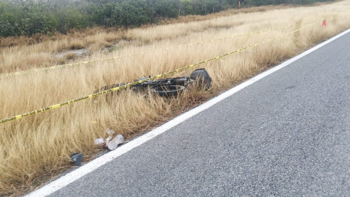 Era Guardia Estatal, motociclista arrollado en carretera a Llera