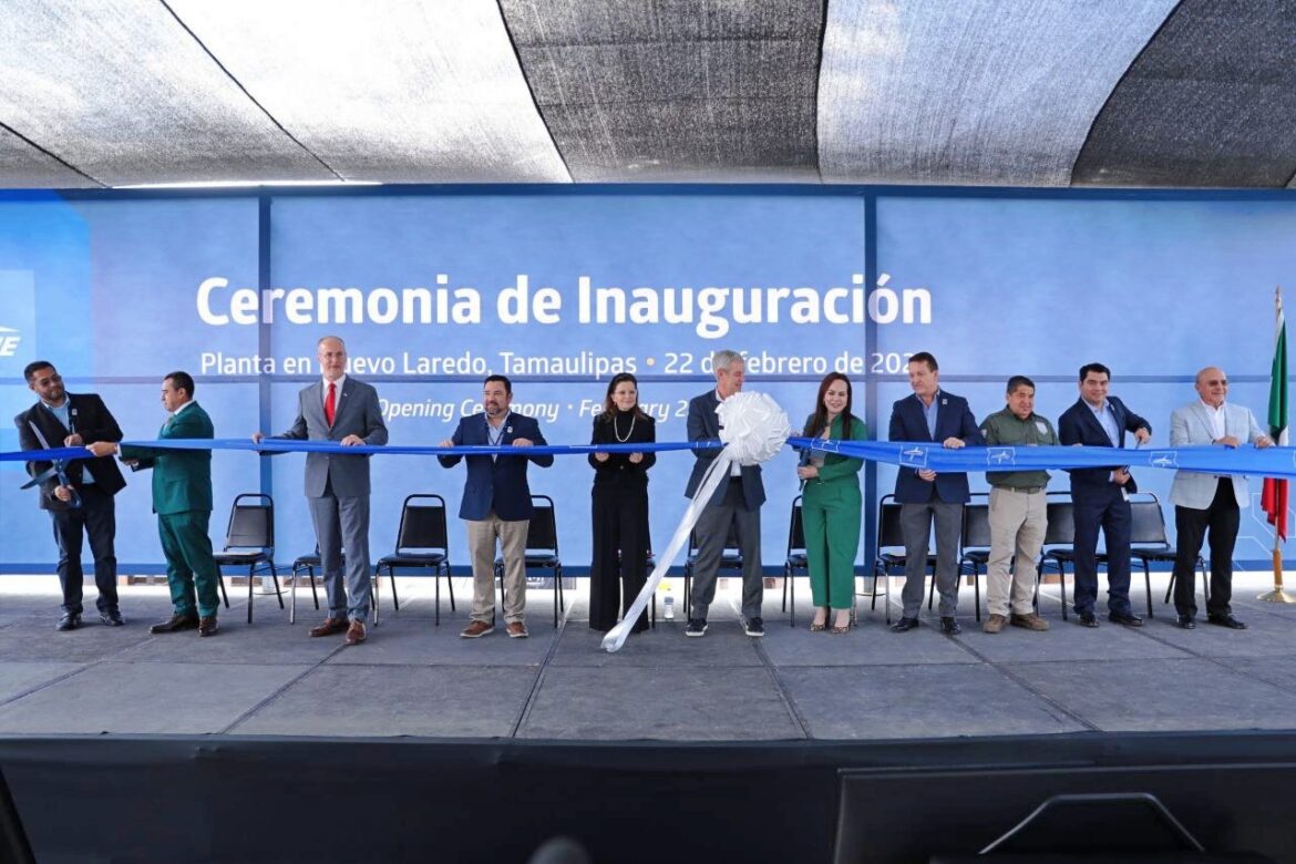 Inaugura alcaldesa Carmen Lilia Canturosas planta Medline Hudson RCI; consolida Nuevo Laredo desarrollo industrial