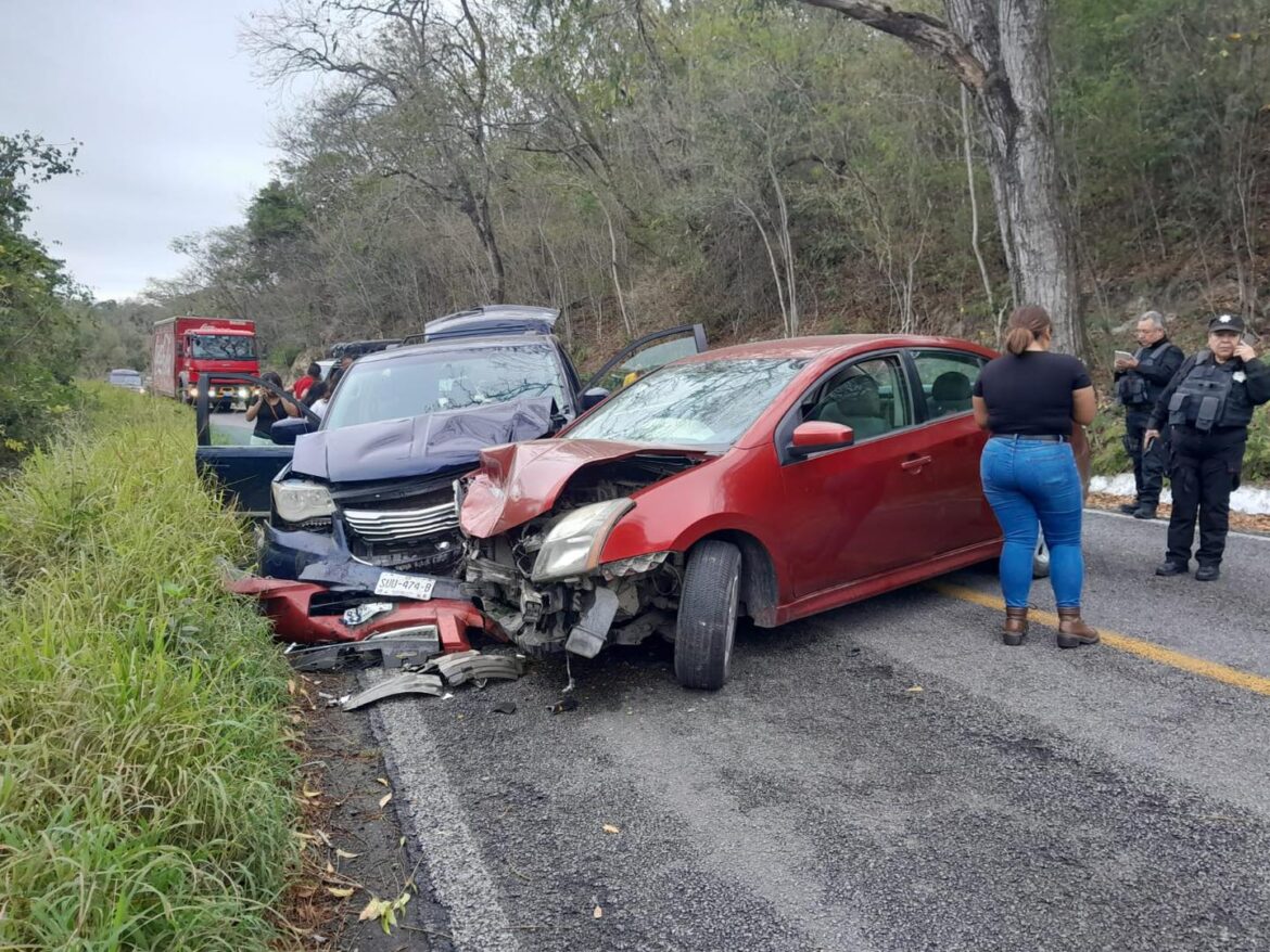 Accidente en la carretera Llera-Mante: varios heridos tras choque
