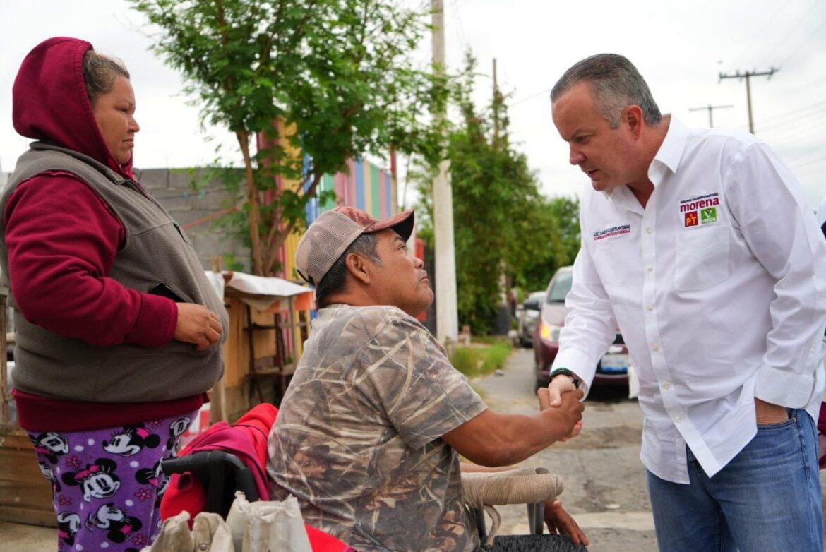 Carlos Canturosas busca ampliar apoyos sociales en Nuevo Laredo