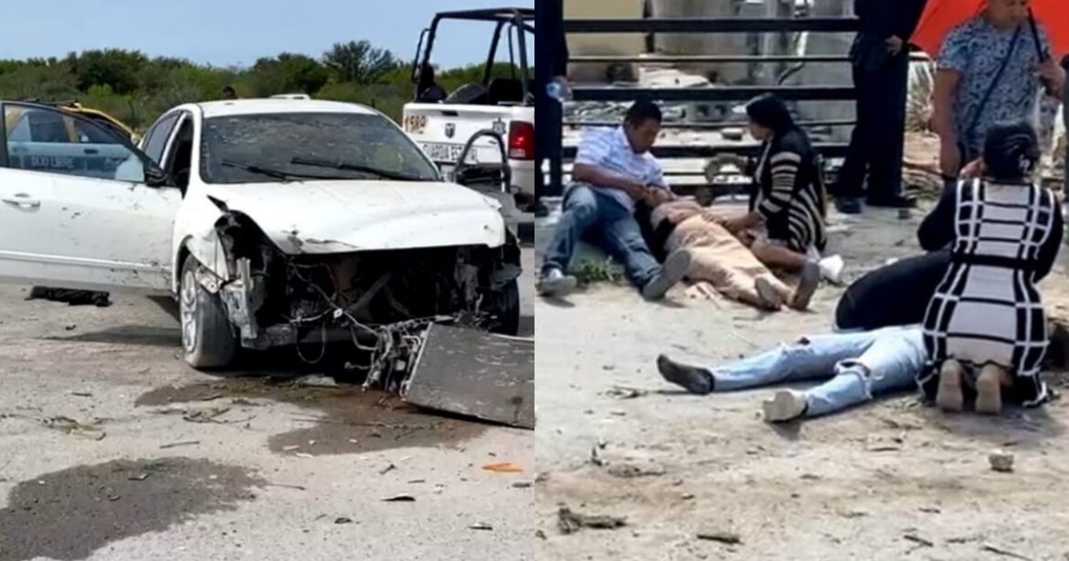 Conductor ebrio impacta a tres personas en Reynosa
