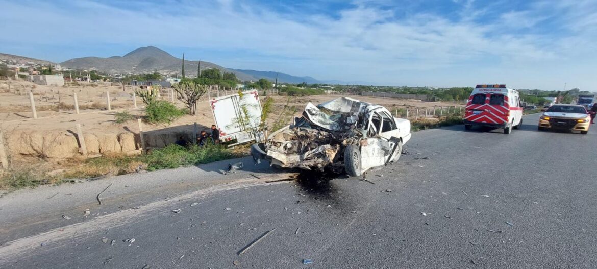 Fatal colisión en la carretera Tula–Victoria deja un muerto