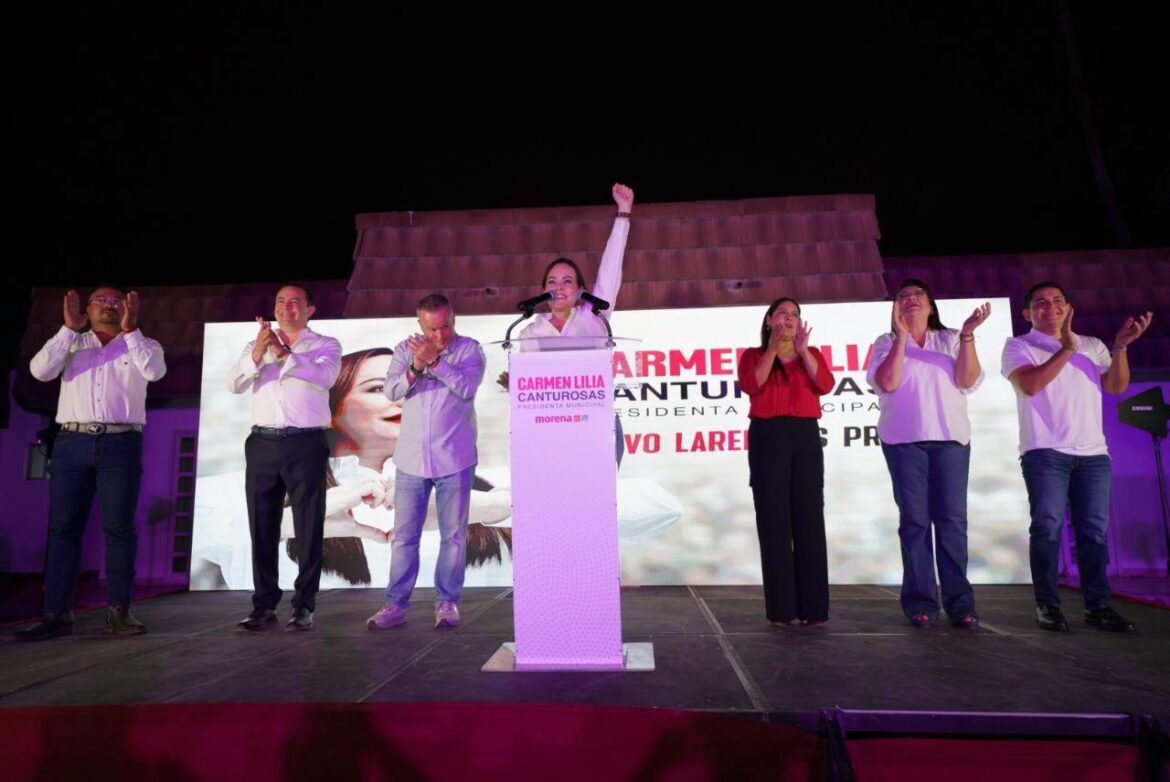 ‘De corazón, Nuevo Laredo es primero’: Carmen Lilia Canturosas da inicio a su campaña por la reelección