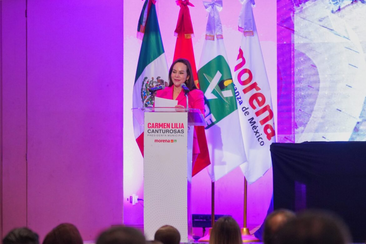 Presenta Carmen Lilia Canturosas 257 propuestas para consolidar la transformación de Nuevo Laredo
