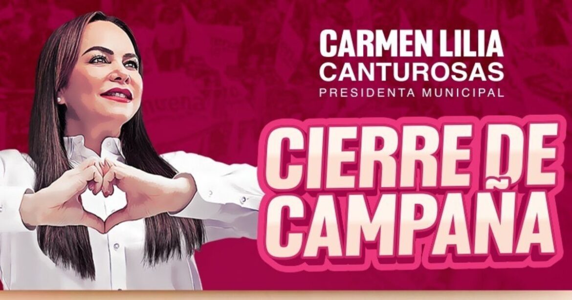 Carmen Lilia Canturosas invita a primer cierre de campaña en el Distrito Uno