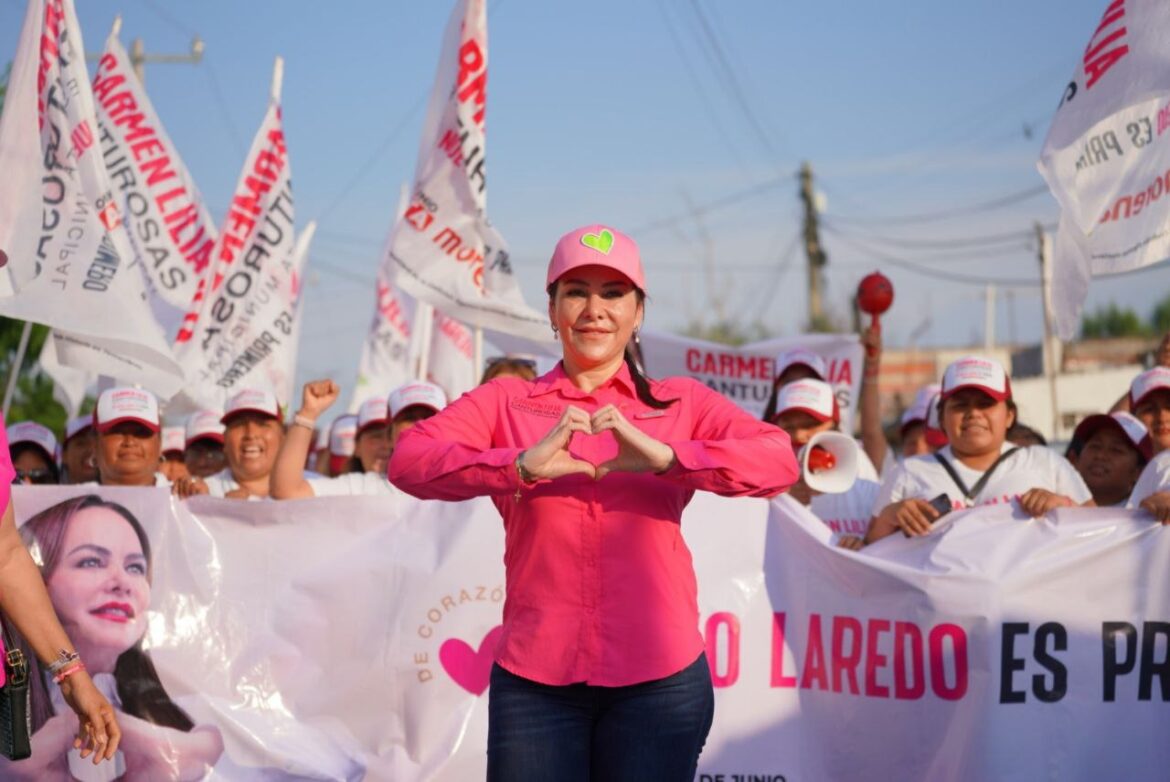 Asegurará candidata Carmen Lilia Canturosas más prosperidad para la niñez de Nuevo Laredo