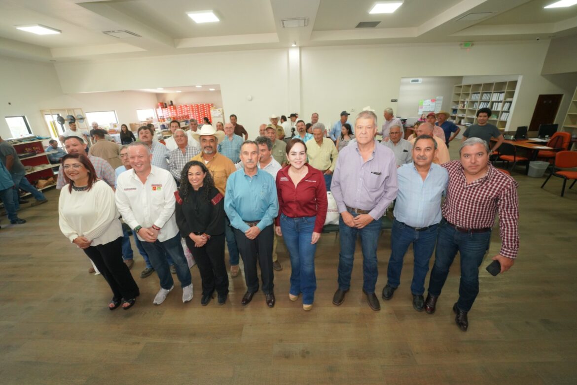 Carmen Lilia Canturosas recibe apoyo total de ganaderos de Nuevo Laredo  
