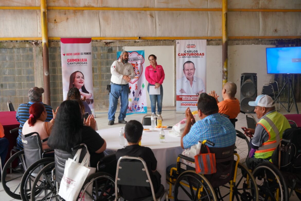 Fortalecerá Carmen Lilia Canturosas programas de generación de empleo para personas con discapacidad
