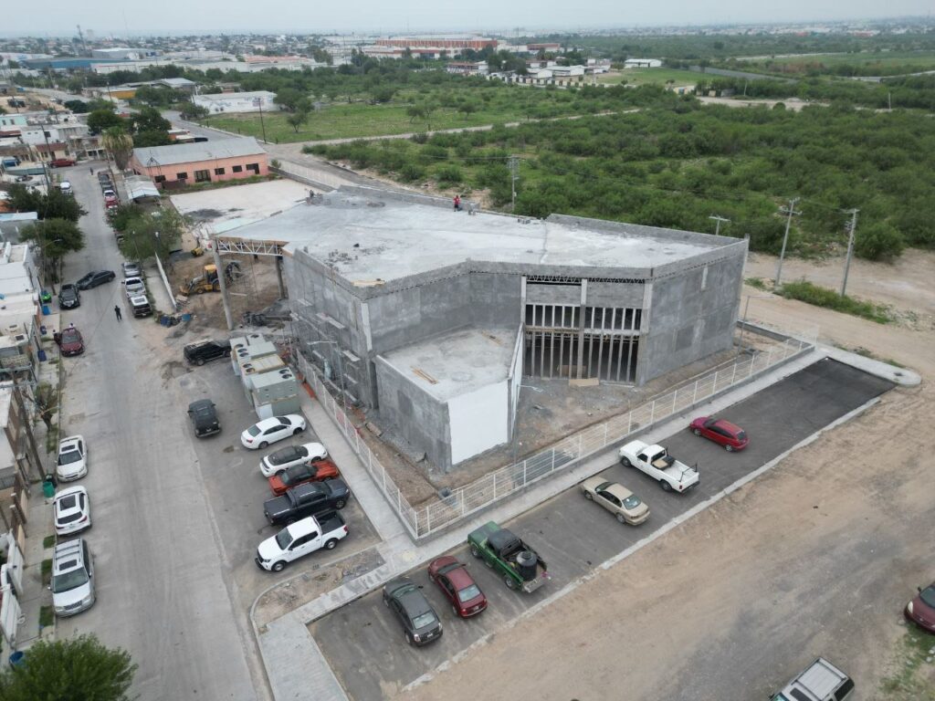 Avanza construcción de Infoteca al poniente de Nuevo Laredo