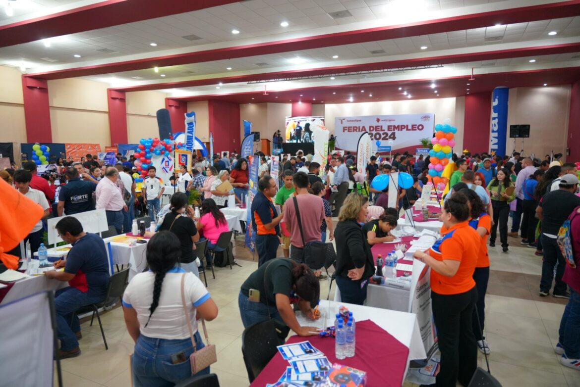 Gobierno de Nuevo Laredo realiza nueva edición de la Feria del Empleo