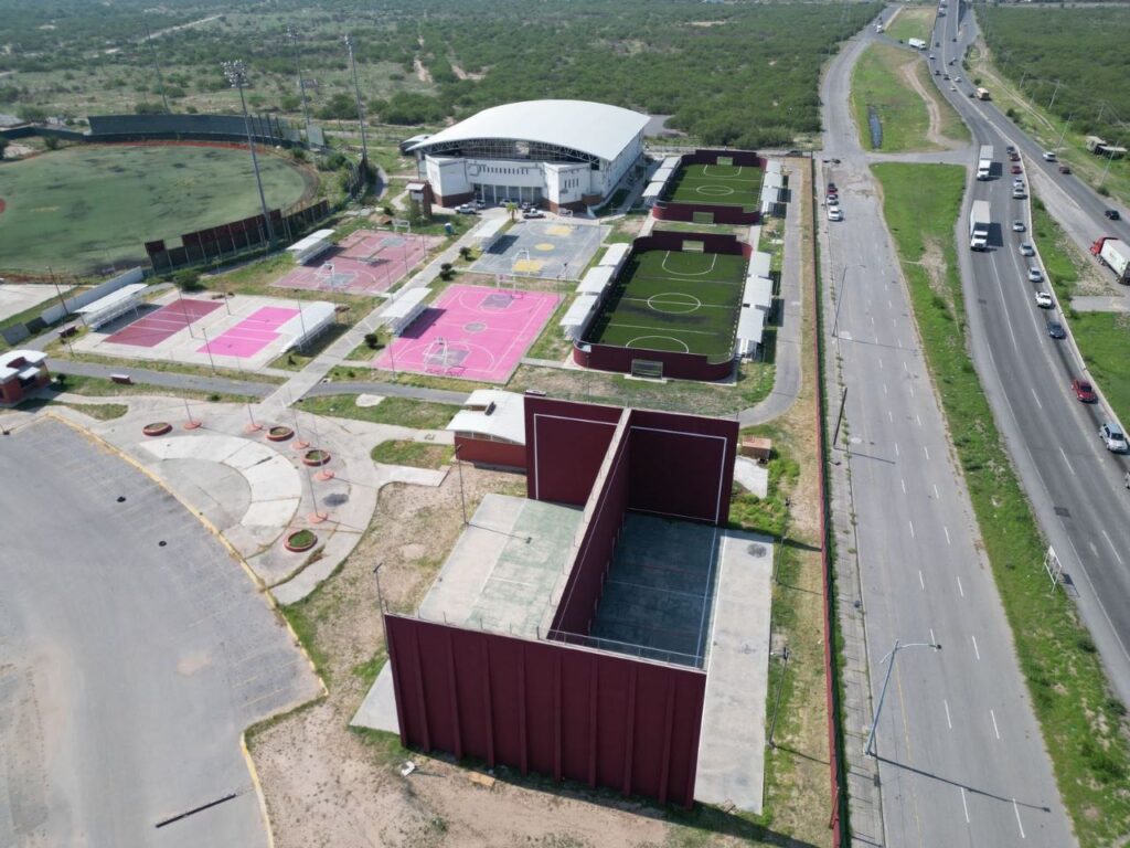 Avanza rehabilitación de Ciudad Deportiva al poniente de Nuevo Laredo