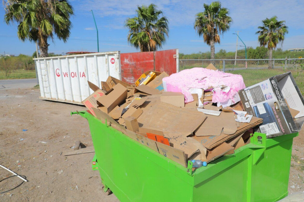 Desecha ciudadanía basura doméstica en centros de transferencia de Nuevo Laredo