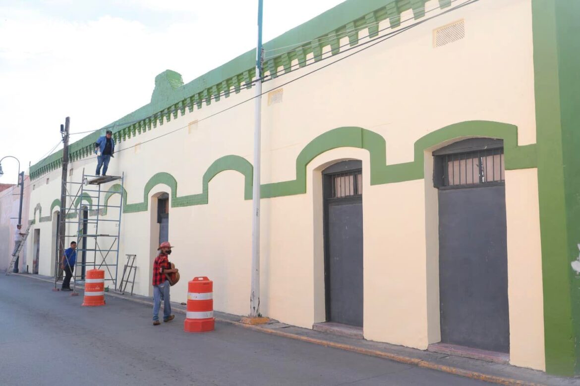 Trabaja Gobierno de Nuevo Laredo en brindar una mejor imagen al Centro Histórico