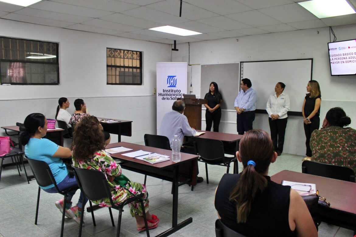 Inicia INMUJER Nuevo Laredo curso/certificación en cuidados de personas adultas mayores