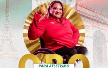 Gloria Zarza gana el primer oro para México en los Paralímpicos de París