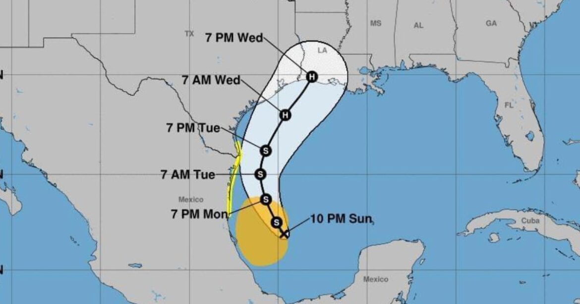 Protección Civil alerta sobre intensas lluvias en Tamaulipas por ciclón