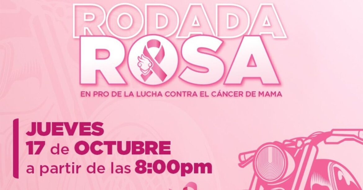 Invita alcaldesa Carmen Lilia Canturosas a “Rodada Rosa” 