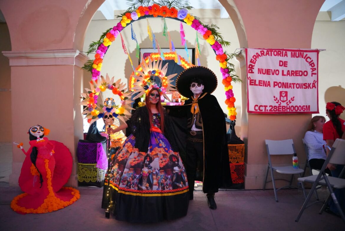 Celebra Gobierno de Nuevo Laredo Día de Muertos con Festival de la Catrina 2024