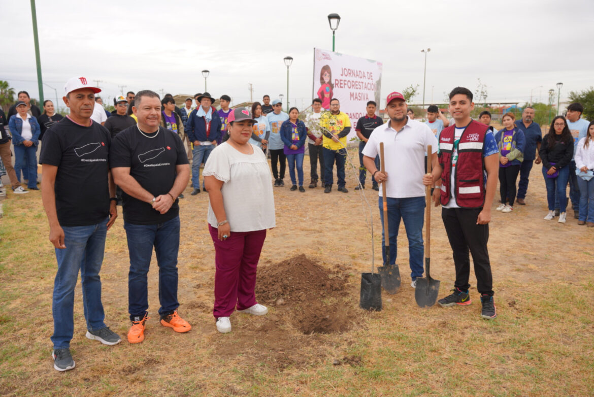 Plantarán más de 3 mil árboles en Nuevo Laredo; Inicia Gobierno Municipal jornada de reforestación masiva