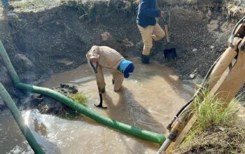 Mega fuga deja sin agua a gran parte de Ciudad Victoria