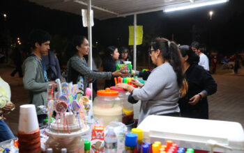 Encendido de pino navideño impulsa fuertemente ventas de comercio en el Viveros Mágico de Nuevo Laredo