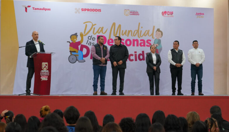 Conmemoran el Día de la Discapacidad en Nuevo Laredo haciendo un llamado a la concientización, inclusión y empatía