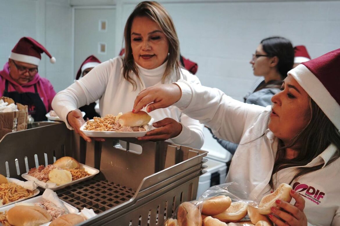 Llevan alegría a miles de familias neolaredenses en la Posada del Compartir