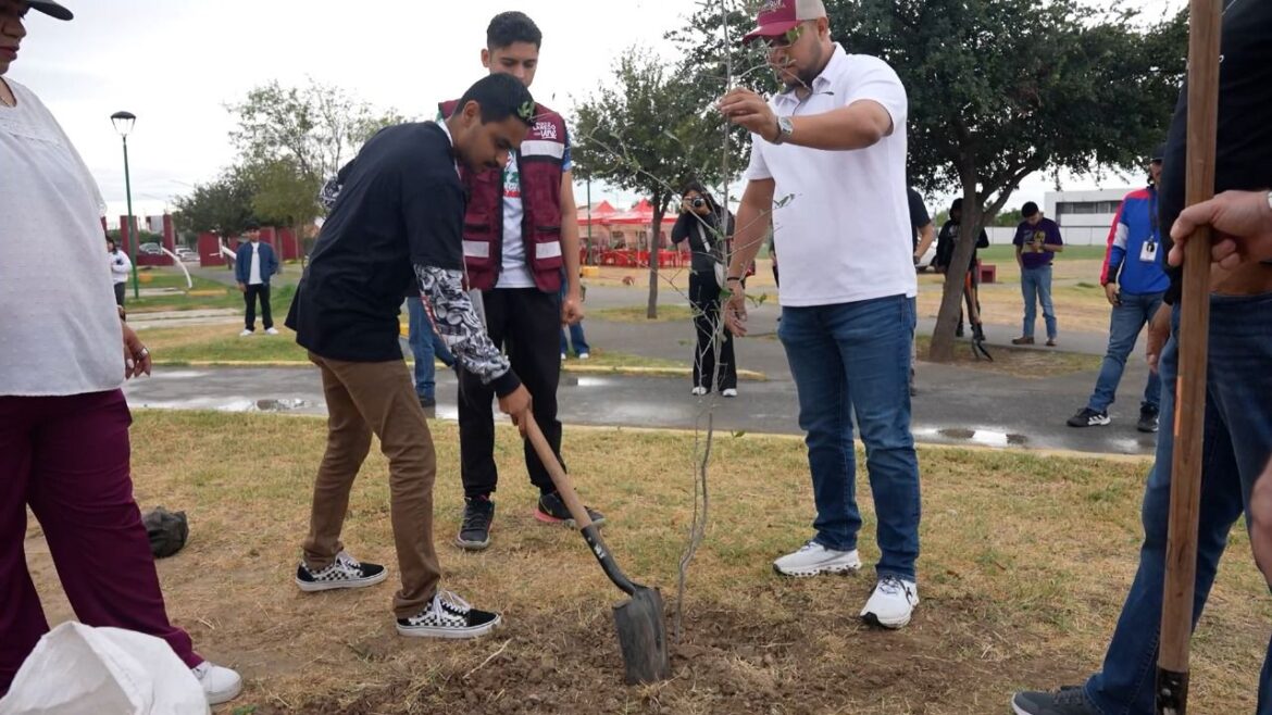 Gobierno de Nuevo Laredo refuerza su compromiso con el medio ambiente con campañas de reforestación permanentes